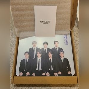 BTS BANGBANGCON acrylic clock